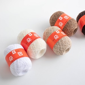 타조뜨개실 #30수(4볼 1팩)(30`s cotton yarn) / 구정뜨개실