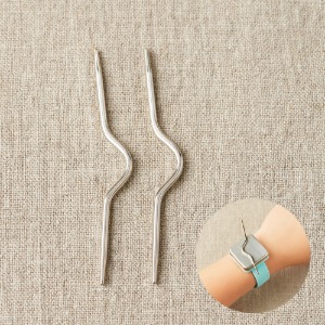 [cocoknits] 코코니츠 꽈배기 바늘(Curved Cable Needles) +부착형 손목밴드 사용가능 [CABNDL]